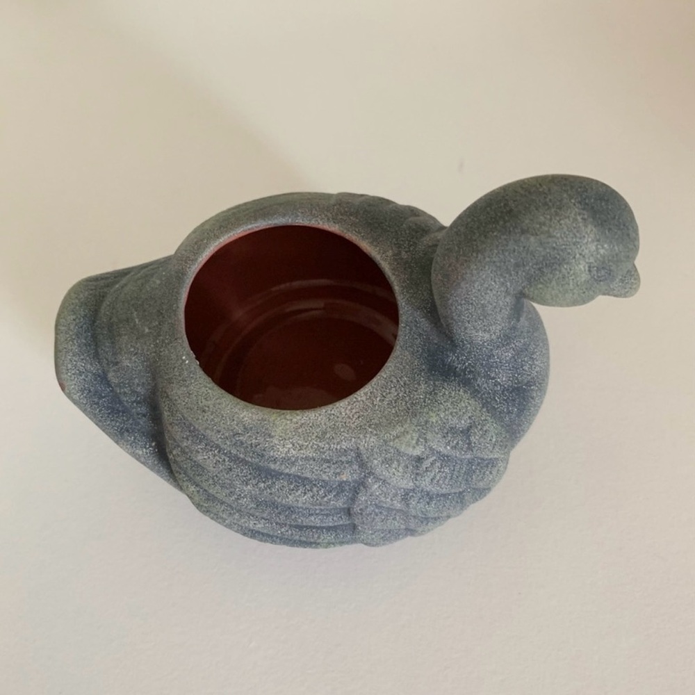 Vintage duck planter pot View 5